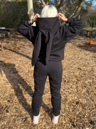 Bunny oversize mikina - dámska - by Niky Rich