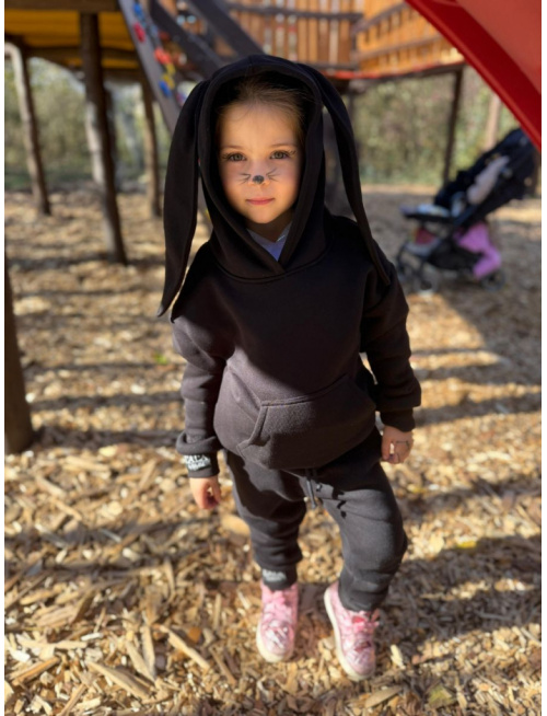 Bunny oversize mikina - detská - by Niky Rich