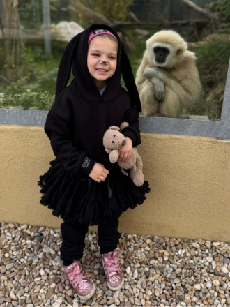 Bunny oversize mikina - detská - by Niky Rich