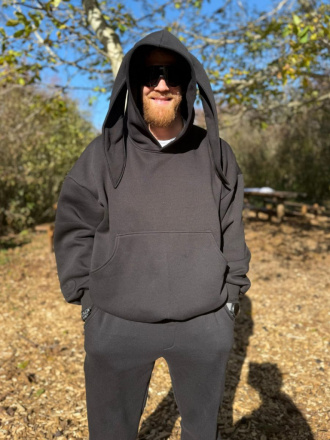 Bunny oversize mikina - pánska - by Niky Rich