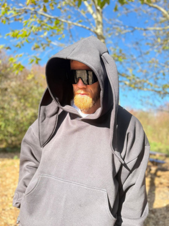 Bunny oversize mikina - pánska - by Niky Rich