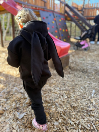 Teddy oversize mikina - detská - by Niky Rich