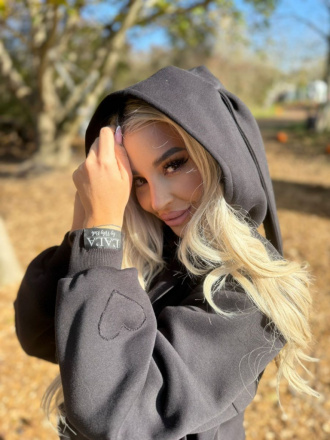 Teddy oversize mikina - dámska - by Niky Rich