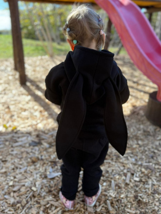 Teddy oversize mikina - detská - by Niky Rich