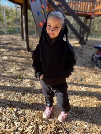 Teddy oversize mikina - detská - by Niky Rich