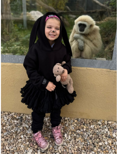 Teddy oversize mikina - detská - by Niky Rich