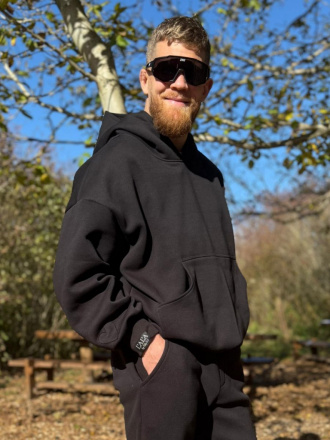 Teddy oversize mikina - pánska - by Niky Rich