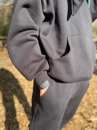 Teddy oversize mikina - pánska - by Niky Rich