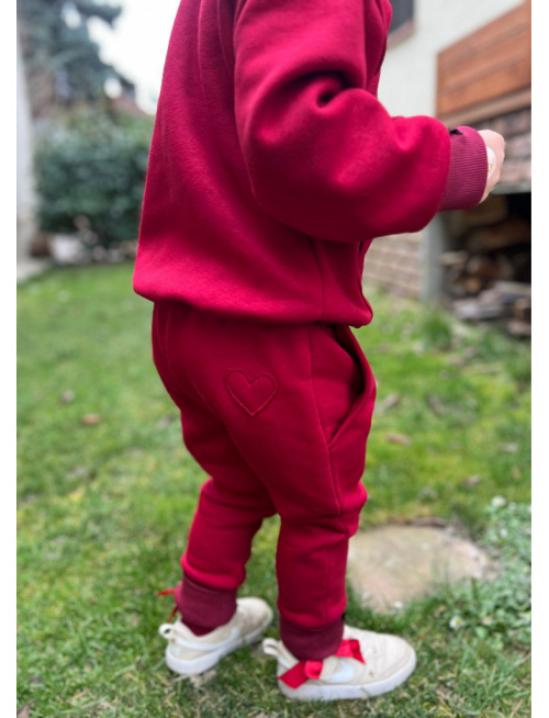 Teddy tepláky s rastúcou manžetou - detské - by Niky Rich