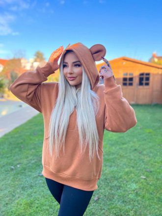 Bunny oversize mikina - dámska - by Niky Rich