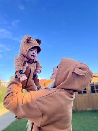 Bunny oversize mikina - dámska - by Niky Rich