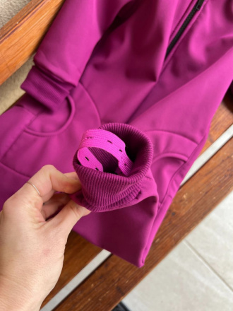 Overal s rastúcimi manžetami a vreckami - softshell - JESEŇ/ZIMA