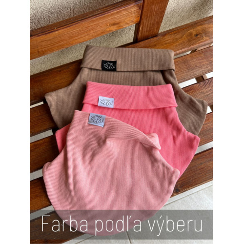 Rebro tvarovaný nákrčník