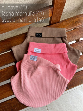 Rebro tvarovaný nákrčník