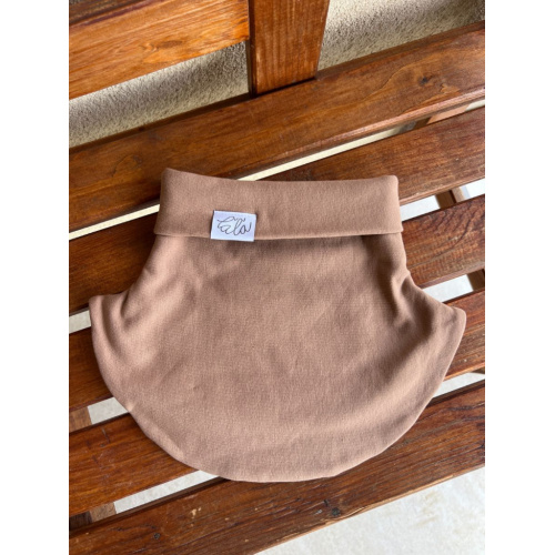 Parma tvarovaný nákrčník - piesková - dvojvrstvový