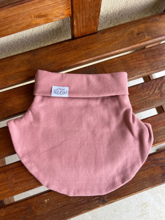 Parma tvarovaný nákrčník - staroružová - dvojvrstvový