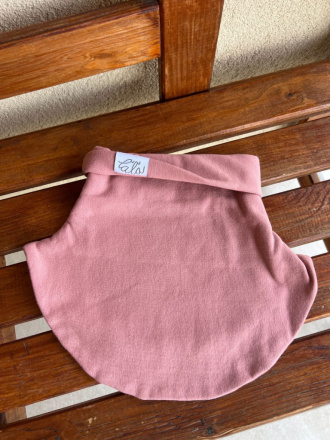 Parma tvarovaný nákrčník - staroružová - dvojvrstvový