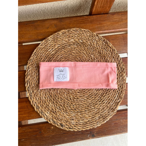 Úplet ŠUĽKY čelenka - jednofarebná - marhuľová - LEN DO VYPREDANIA ZÁSOB