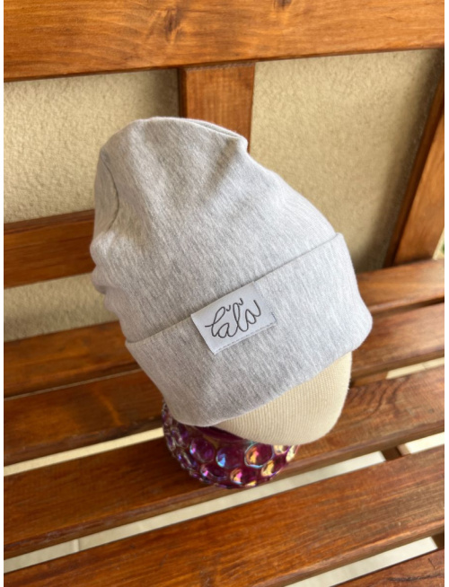 Parma čiapka s vyhnutým lemom - dvojvrstvová