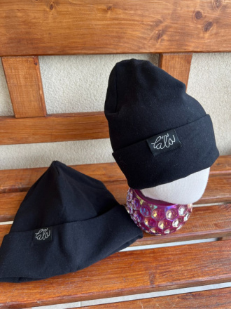 Parma čiapka s vyhnutým lemom - dvojvrstvová