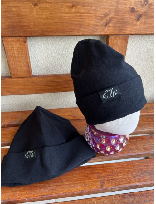 Parma čiapka s vyhnutým lemom - dvojvrstvová