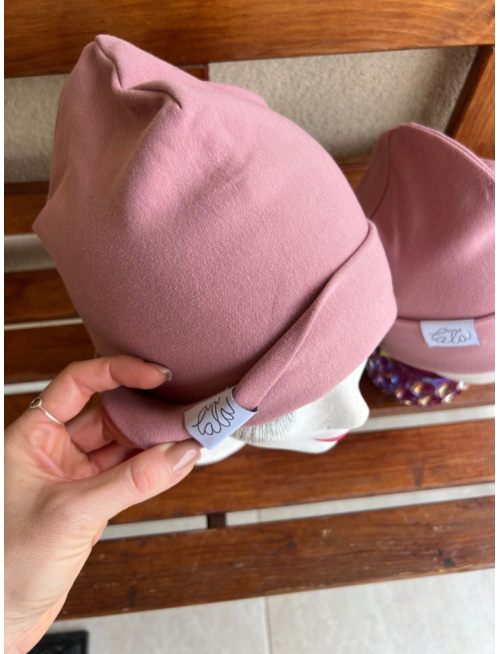 Parma čiapka s vyhnutým lemom - dvojvrstvová