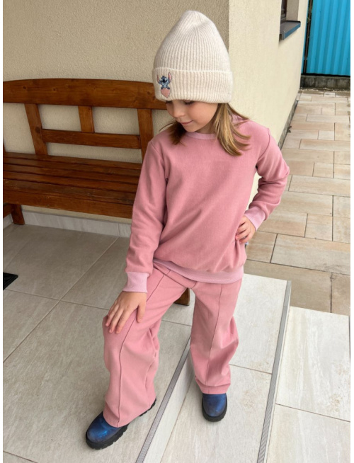 Parma PREDĹŽENÁ BASIC mikina - staroružová