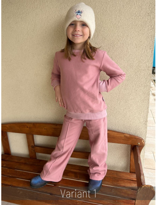 Parma PREDĹŽENÁ BASIC mikina - staroružová