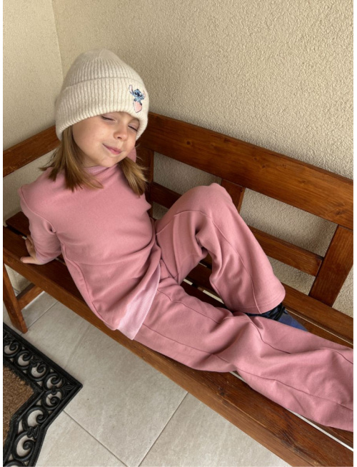 Parma PREDĹŽENÁ BASIC mikina - staroružová