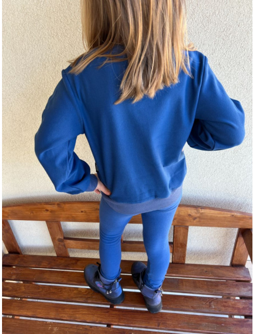 Parma CROPP BASIC mikina - modrá