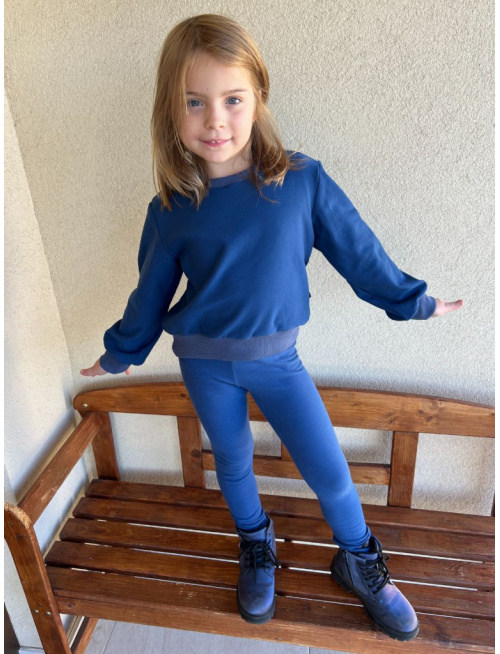 Parma CROPP BASIC mikina - modrá