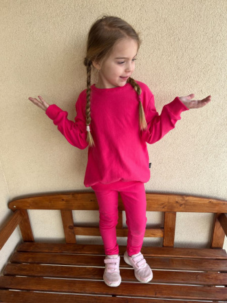 PARMA Legíny KLASIK - cyklamén