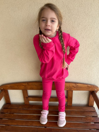 PARMA Legíny KLASIK - cyklamén