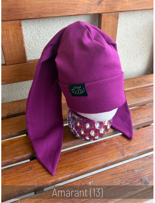 Rebro čiapka ANIMALS - zajačik