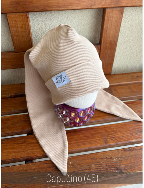 Rebro čiapka ANIMALS - zajačik