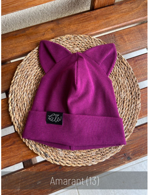 Rebro čiapka ANIMALS - vĺčik/mačka/líška