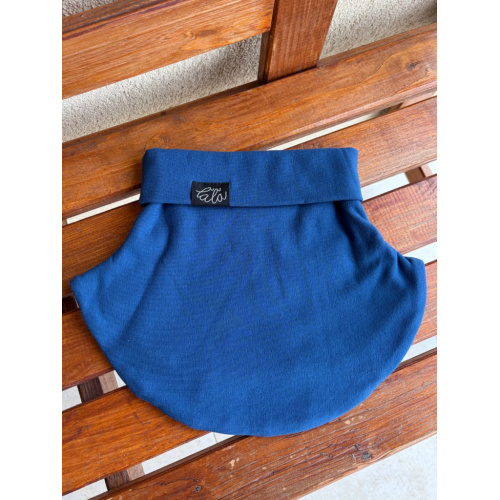 Parma tvarovaný nákrčník - modrá - dvojvrstvový