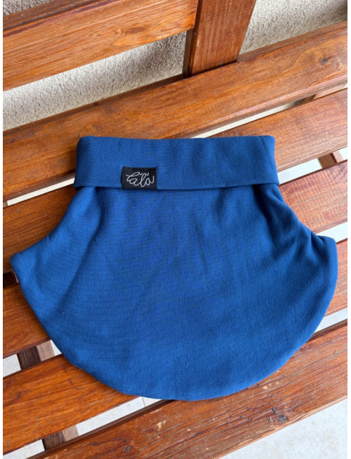 Parma tvarovaný nákrčník - modrá - dvojvrstvový