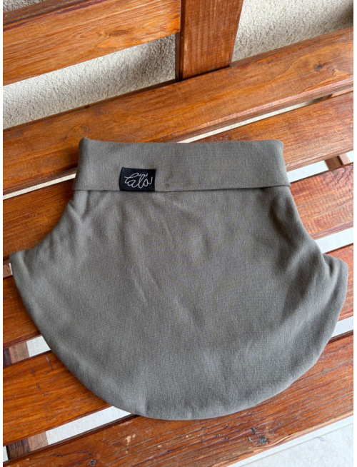 Parma tvarovaný nákrčník - oliva - dvojvrstvový