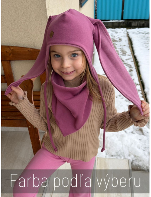 Warmkeeper ušiačka podšitá warmkeeprom POLAR - dvojvrstvová - ZAJAČIK