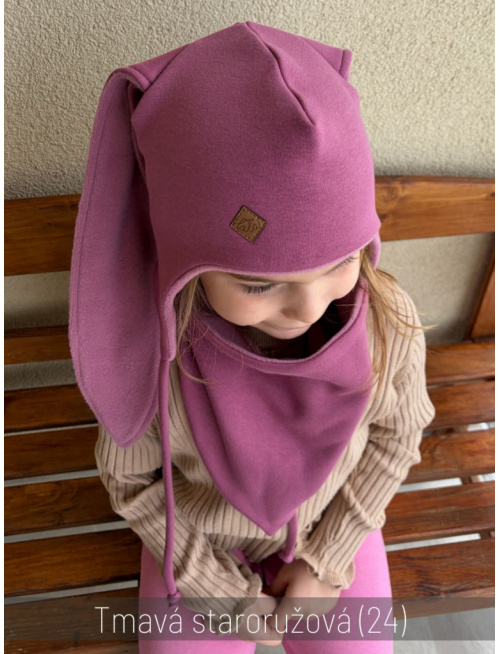 Warmkeeper ušiačka podšitá warmkeeprom POLAR - dvojvrstvová - ZAJAČIK