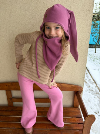 Warmkeeper ušiačka podšitá warmkeeprom POLAR - dvojvrstvová - ZAJAČIK