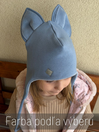 Warmkeeper ušiačka podšitá warmkeeprom POLAR - dvojvrstvová - MAČKA/LÍŠKA/VLK