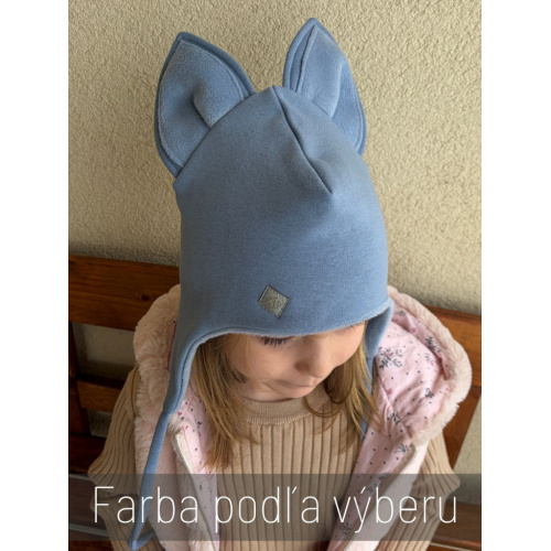 Warmkeeper ušiačka podšitá warmkeeprom POLAR - dvojvrstvová - MAČKA/LÍŠKA/VLK