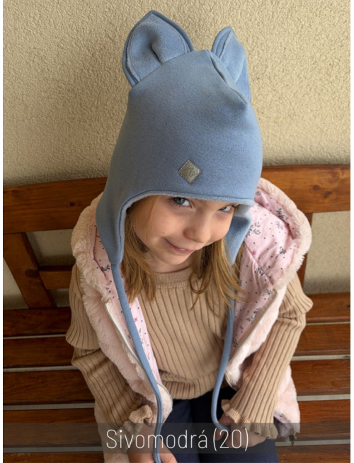 Warmkeeper ušiačka podšitá warmkeeprom POLAR - dvojvrstvová - MAČKA/LÍŠKA/VLK