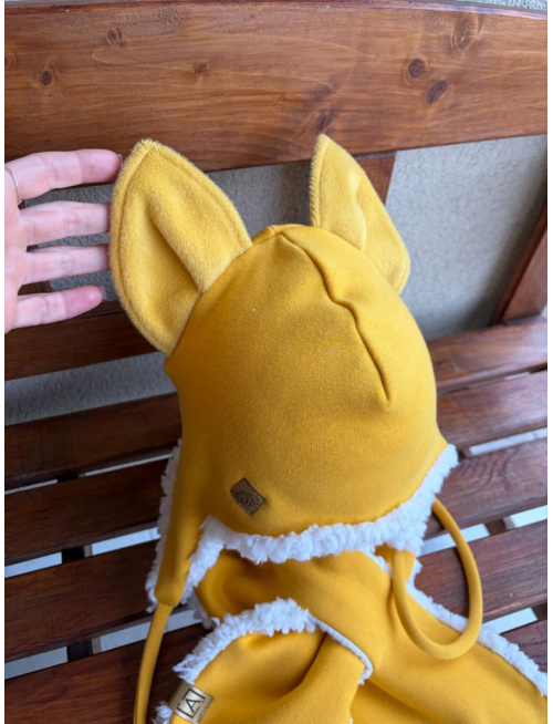 Warmkeeper ušiačka podšitá barančekom - dvojvrstvová - MAČKA/LÍŠKA/VLK