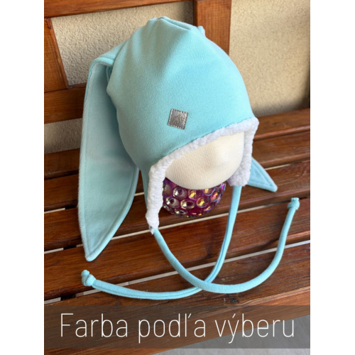 Warmkeeper ušiačka podšitá barančekom - dvojvrstvová - ZAJAČIK