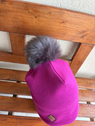 Warmkeeper šmolko čiapka s bombuľou - dvojvrstvová