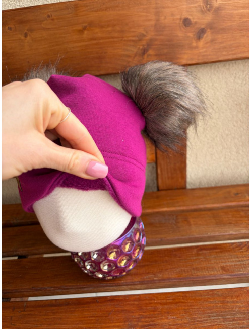 Warmkeeper plytká čiapka s 2 bombuľami - dvojvrstvová