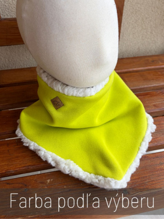 Warmkeeper trojuholníkový nákrčník podšitý barančekom